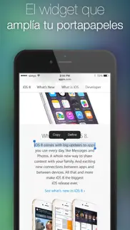 widget copiar y pegar iphone capturas de pantalla 4