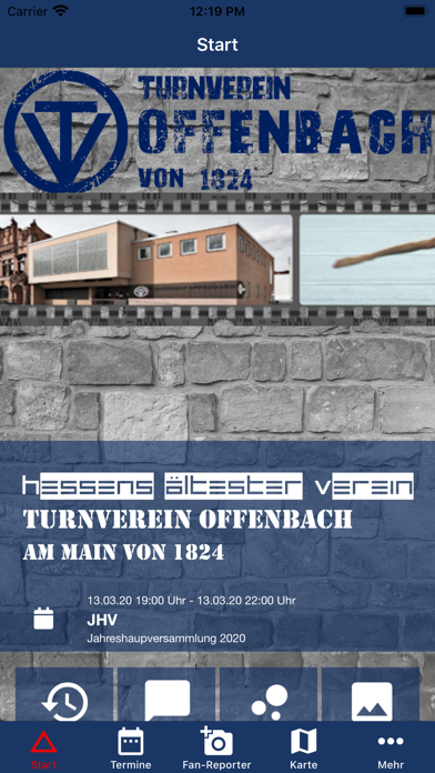 Turnverein Offenbach von 1824 Screenshot