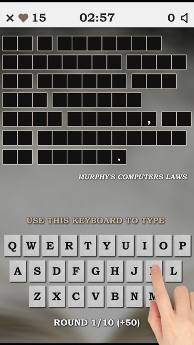 Screenshot #2 pour Murphy Laws Guessing Game PRO