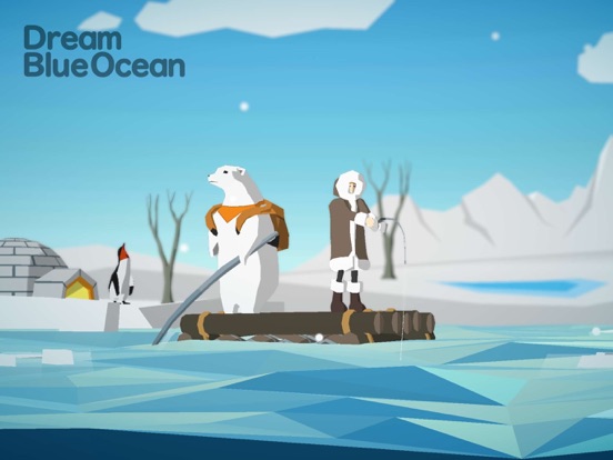 Dream Blue Ocean iPad screenshot