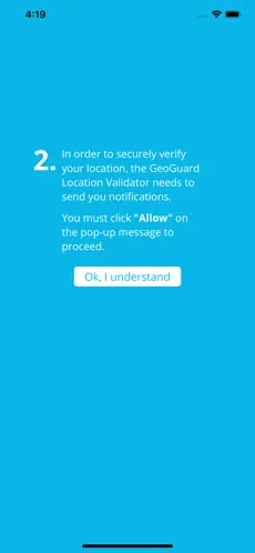 Captura 3 GeoGuard Location Validator iphone