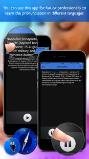 voice reader for web iphone screenshot 2