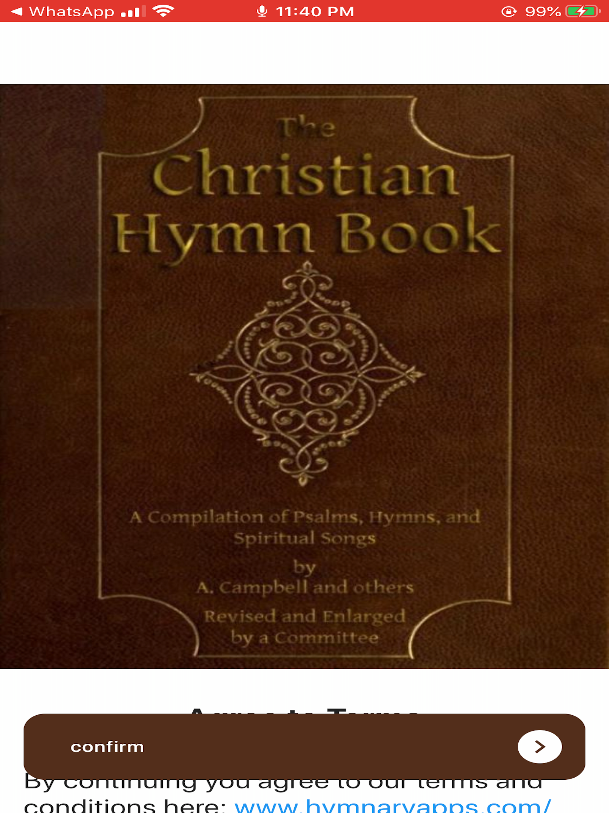 The Christian Hymn Book screenshot 9