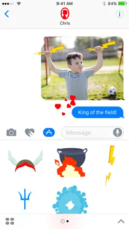 Game screenshot Greek Gods Animated Stickers hack