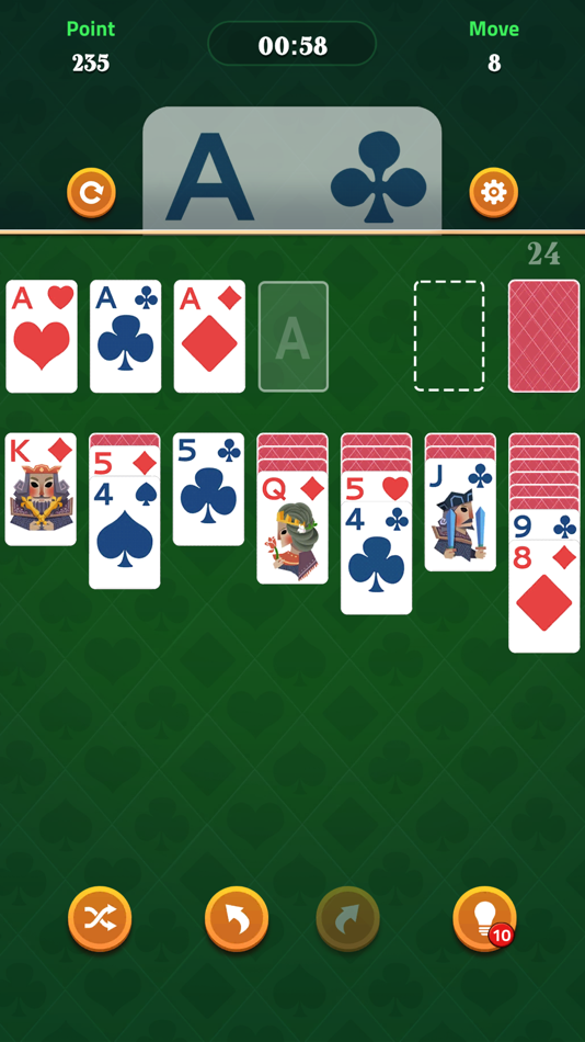 Big Card Solitaire - 2024.1 - (iOS)