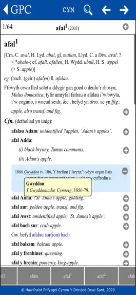 Game screenshot GPC Geiriadur Welsh Dictionary mod apk