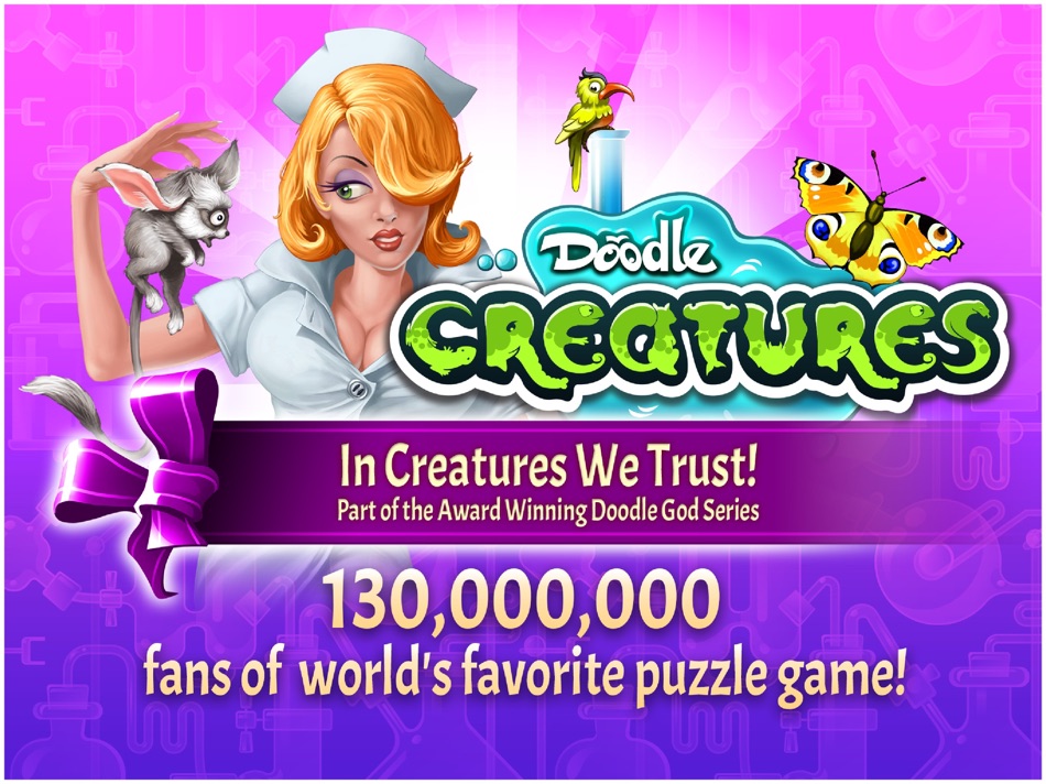 #1. Doodle Creatures™ HD (iOS) By: JoyBits Ltd.