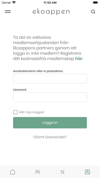 Ekoappen Screenshot