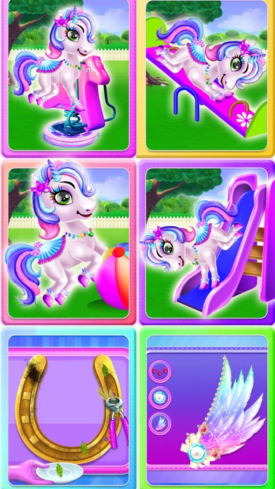 ポニーユニコーンゲーム-小さな馬のおすすめ画像5
