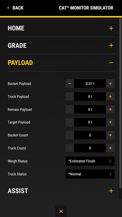 Cat® Monitor Simulator