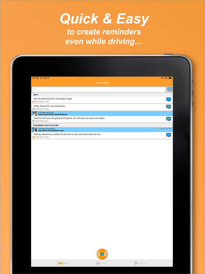 AlertBuddy  Speak and Remind
