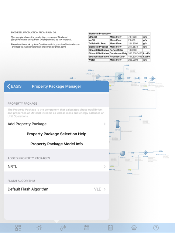 DWSIM Simulator iPad screenshot 5 - Productivity app