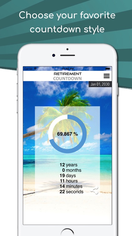 Retirement Countdown App