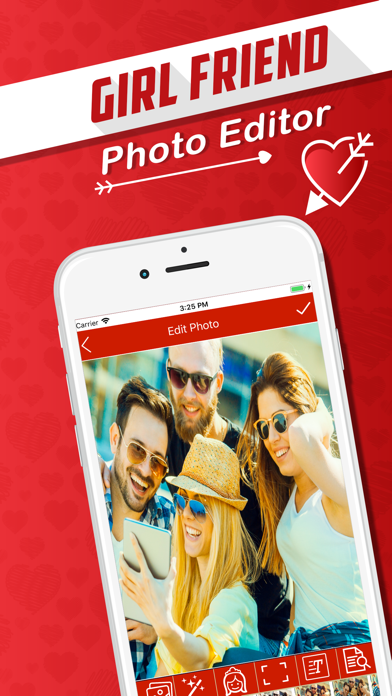 Screenshot #3 pour Girlfriend Selfie Editor