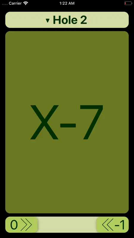 FlinkGolf - Scorecard screenshot 2 of 3