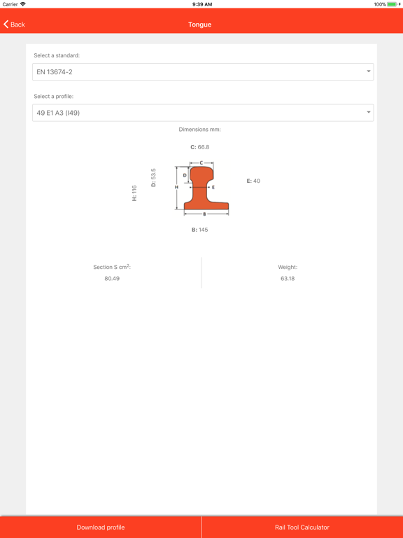 Screenshot #6 pour ArcelorMittal Rail Tool