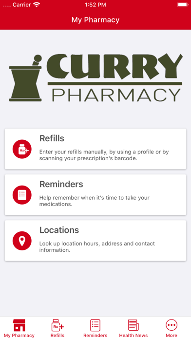 Screenshot #1 pour Curry Pharmacy