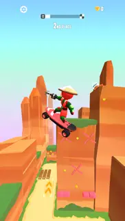 swing loops - grapple parkour iphone screenshot 3