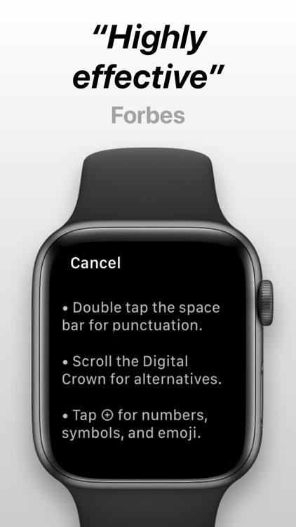 FlickType - Watch Keyboard screenshot-5