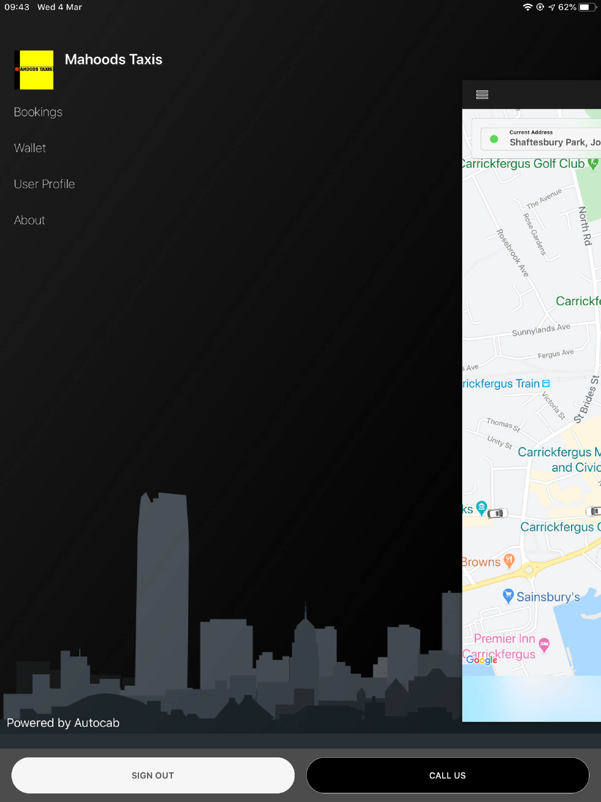 Mahoods Taxis screenshot 6