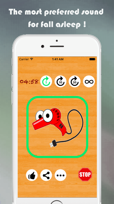Hairdryer Sound For Baby Sleep Screenshot