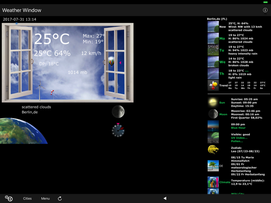 Screenshot #4 pour Weather Window