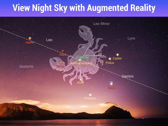 Star Walk HD：Nachtelijke hemel iPad app afbeelding 1