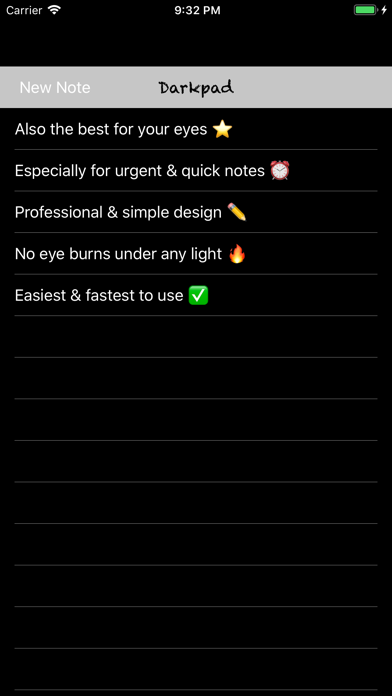 Screenshot #2 pour Darkpad