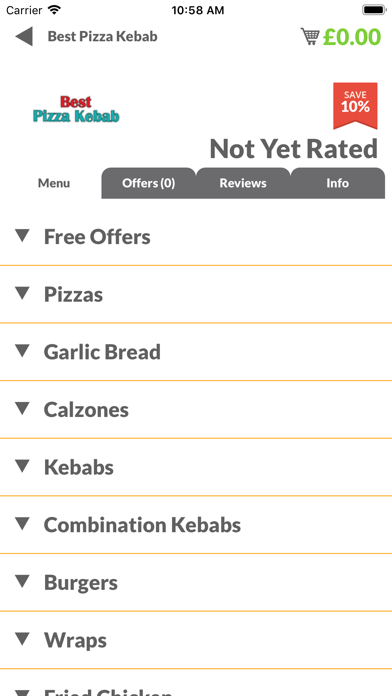 Best Pizza Kebab DN21 screenshot 2