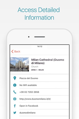 Milan Travel Guide and Map screenshot 2