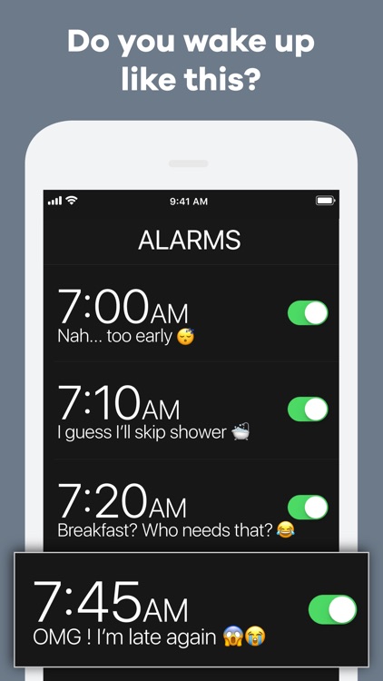 Kiwake: smart alarm clock screenshot-0