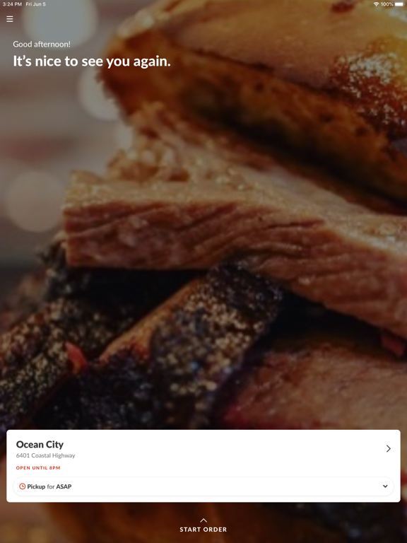 Annabelle's BBQ iPad screenshot 3 - Food & Drink app