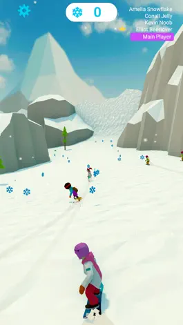 Game screenshot Ski.io - Snowball Rush apk