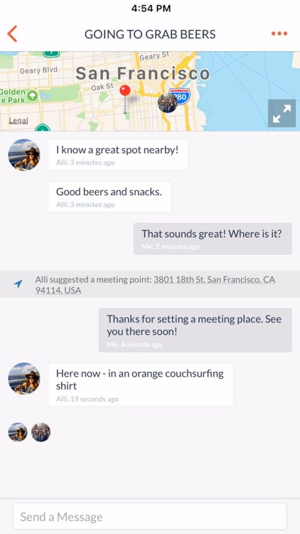 Couchsurfing Travel App screenshot-4