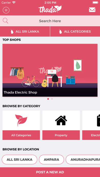 Screenshot 1 of Thada App