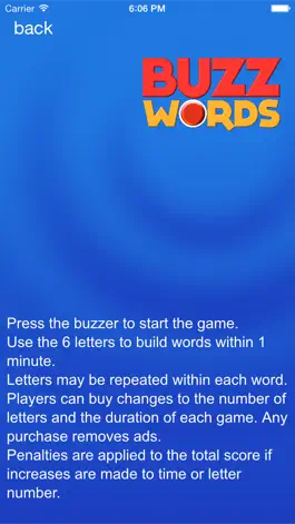 Game screenshot Buzz Words apk
