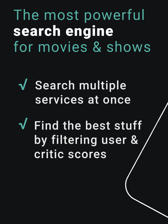 Watchmode iPad screenshot 4 - Entertainment app