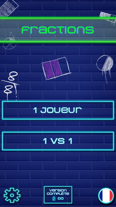 Screenshot #1 pour Défi des fractions de maths