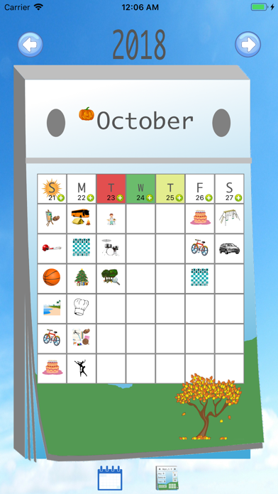 Kids' Calendar Screenshot