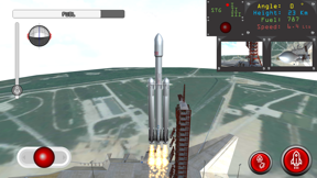 Space Rocket Launch & Landing screenshot