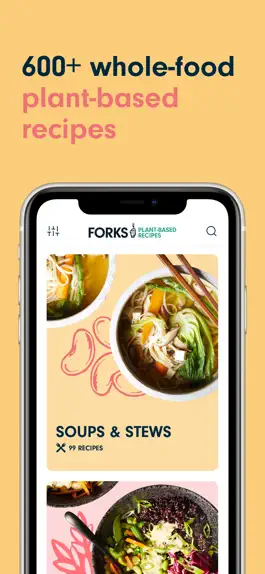 Game screenshot Forks Plant-Based Recipes mod apk