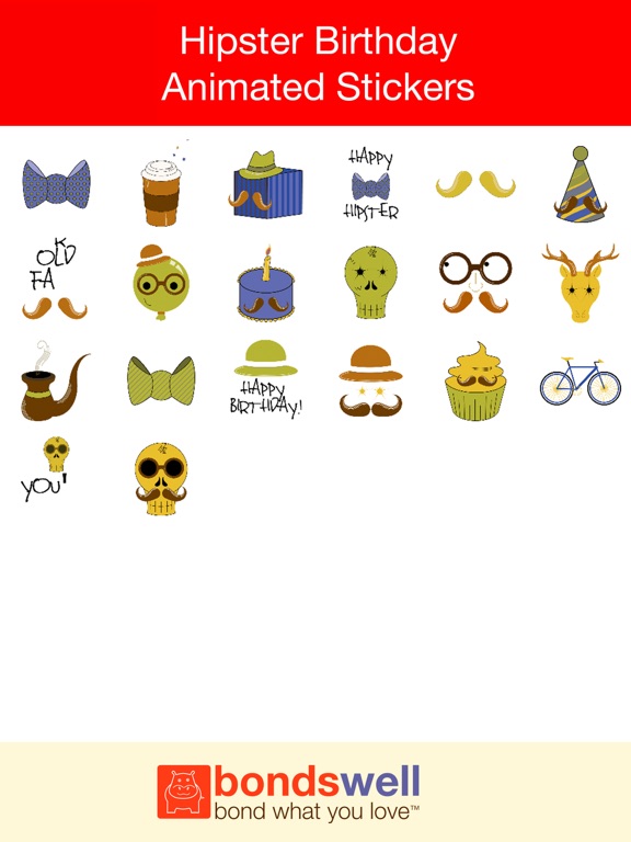 Screenshot #4 pour Hipster Birthday