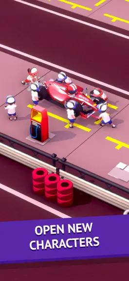 Game screenshot Idle Pit Stop Racing mod apk