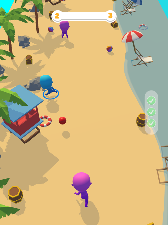 Screenshot #5 pour Dodgeball 3D!