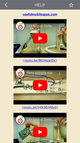 DIY Metal Detector (Au,Ag,Fe) screenshot