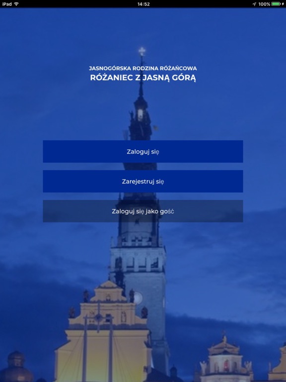 Różaniec z Jasną Górą