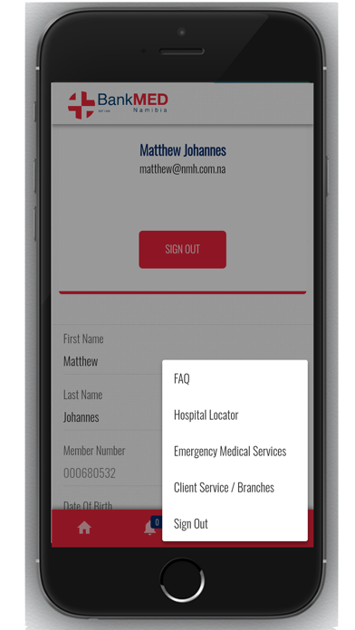 Screenshot #2 pour Bankmed Namibia