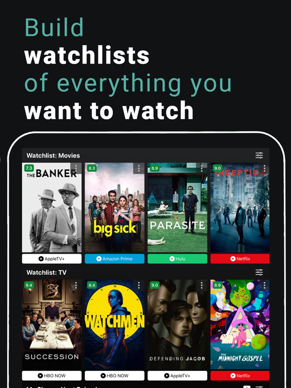 Watchmode iPad screenshot 6 - Entertainment app