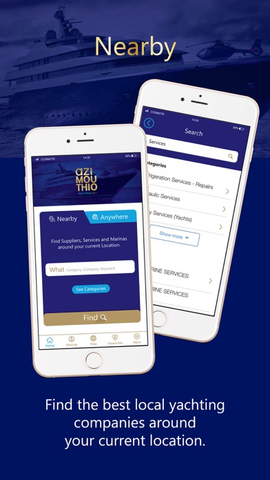 Azimouthio Yachting Info Screenshot