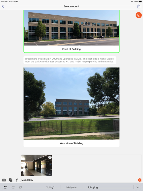 realquantum iPad screenshot 5 - Business app